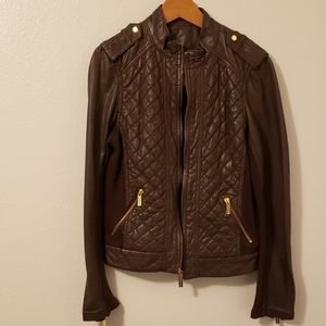 Women's Michael Kors leather jacket
